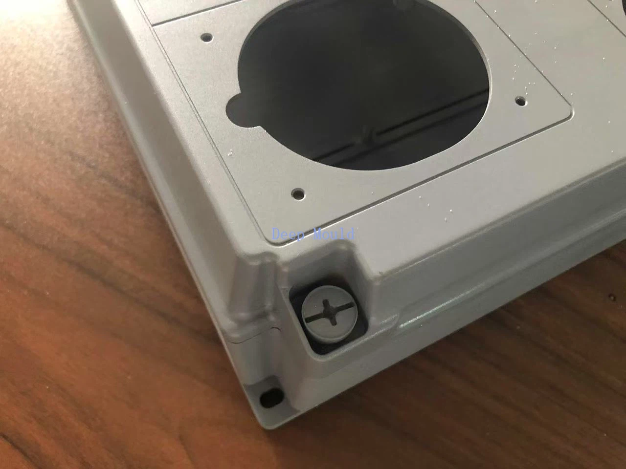 ABS Industrial Socket Box Rapid Prototype med CNC -bearbejdning
